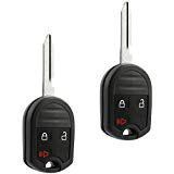 Car Key Fob Keyless Entry Remote fits Ford, Lincoln, Mercury, Mazda (CWTWB1U793 3-btn) - Guaranteed to Program