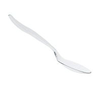 12 Pack Heavy Duty Disposable Clear Plastic Serving Utensils - Large 10 Inch Heavy Duty Clear Plastic Serving Spoons - Great for Salads, Fruits and Buffet Dishes - Posh Setting