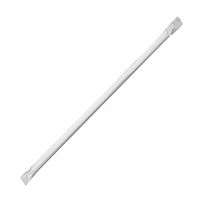 Karat C9095 10.25" Jumbo Straws (5mm Diameter), Paper-Wrapped,Clear (Case of 2000)