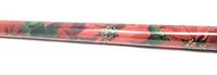 JGT Christmas Wrapping Paper Merry Christmas Happy Holidays Paper Gift Greetings 30 Sq Ft - 1 Roll - Poinsettia Theme