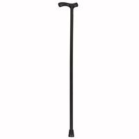 PCP Wood Cane with Fritz Handle Grip, Black Beechwood, Large