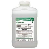 DIVERSEY INC Alpha Hp Disinfectant Cleaner 2.5 L Ctrs, 4 CS