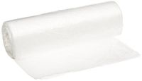 Inteplast Group EC2424N High-Density Can Liner, 24 x 24, 10gal, 5mic, Clear, 50 Per Roll (Case of 20 Rolls)