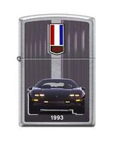 Zippo Lighter Chevy Camaro Z28 1993 Brushed Chrome