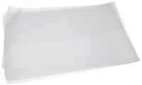 Oasis Supply Acetate Sheets - Clear - 12" x 18" - 10 count (10, 12" X 18")