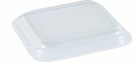 Solia PL20339 High Fluid Cup Lid, 6-Ounce Capacity, 2-15/16" Length x 2-15/16" Width x 25/32 Height, Clear (Case of 200)