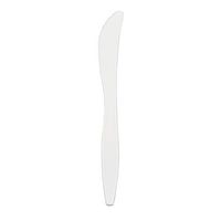 Pactiv White Polypropylene Knife, Medium, 6.25", 1000/case, YFWKWCH
