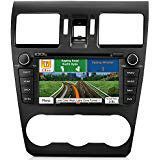 AIMTOM In-dash GPS Navigation Android Stereo Bluetooth DVD CD Deck 7" Touch Screen AV Receiver FM AM Radio USB SD Multimedia Player Built-in Wi-Fi Head Unit for 2014 2015 2016 Subaru Forester