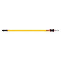 Rubbermaid Commercial FGQ76500YL00 HYGEN Quick-Connect Mop System, Extension Pole, 4- to 8-foot, Yellow