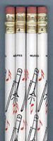Trombone Pencil Pack of 10