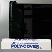 ORGILL Poly 4X24-B Polyethylene Sheeting, 4-Mil, Black