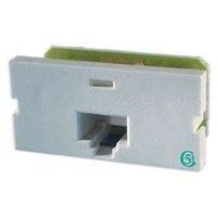 Ortronics Clarity Series II 1-Port CAT5e Jack Module, Fog White OR-S215E00