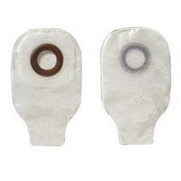 1-Piece Drainable Pouch with Precut 1-3/8" Barrier Opening, Pouch Size 1-3/4" with Karaya - 30 Each / Box