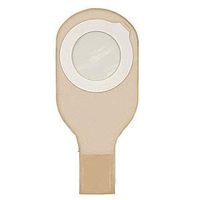 Esteem Synergy 2-Piece Straight Drainable Pouch 3-1/2" Extra Large Stoma Opening, Opaque (Box of 10)