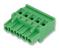 Pluggable Terminal Blocks 3 Pos 5.08mm pitch Plug 24-12 AWG Screw (1 piece)