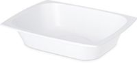 Dinex DXTT1 Side Dish One Compartment, High Heat Plastic, White (Pack of 2000)