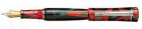 Laban Scepter Red Electric Medium Point Fountain Pen - LRN-F687-RE