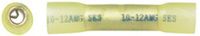 25pk Yellow Heat Shrink Butt Splice Connector 10-12 Ga