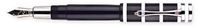 Monteverde Catalina Black Pearl Broad Point Fountain Pen - MV35120B