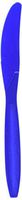 Amscan 43603.105 Big Pack 100 Count Mid Weight Plastic Knives Party Supplies, 8" X 3.5", Blue