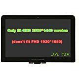 New Replacement 13.3" QHD (2560x1440) LCD Screen IPS LED Display + Touch Digitizer Assembly For HP Spectre x360 13-4116DX 13-4196DX 13-4196MS 13-4193DX 13-4103DX 13-4005DX 13-4102DX 13-4105DX