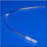 Kendall Uri-Drain - 18" Clear Urinary Extension Tubing And Connector - Box of 24