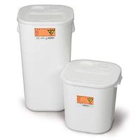 Medegen Chemotherapy Sharps Container, 16 Gallon, Stackable 9752
