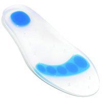 4014 Insole Full Length Soft Zone Silicone Med Women 9-11 Men 7-9.5 Pr Part# 4014 by Silipos Qty of 1 Pair