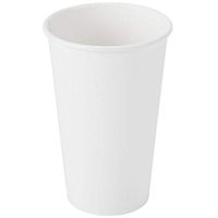 SafePro 16 oz Paper Hot WHITE Cups with Lids and Cup Sleeves, (Case of 200)