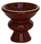 Medium Clay Hookah Bowl (Brown)