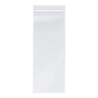 Plymor Zipper Reclosable Plastic Bags, 2 Mil, 4" x 10" (Pack of 100)