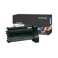 Lexmark Black Toner Cartridge, 6000 Yield (C7702KS)