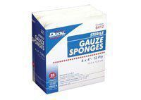 8412 Sponge Gauze LF Non-Sterile 8x4" 12Ply 2000 Per Case Part No. 8412 by- Dukal Corporation