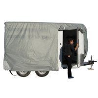 ADCO 46004 SFS Aqua-Shed Bumper-Pull Horse Trailer Cover - 14'1 to 16' by ADCO