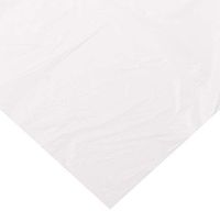 Aluf Plastics Hcr-242406c High Density Hdpe Can Liner, Clear, 24"x24", 7-10 Gal