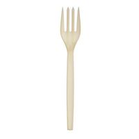 Eco-Products Plant Ware Renewable and Compostable Fork, 7 Inch
