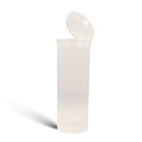 60 Dram Pop Top Bottle Prescription Pill Bottle Tubes Doob Rx (75 Count/CASE, Clear)