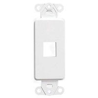 Kenuco Decora Wall Plate Keystone Insert (20 Pack, 1 Port)