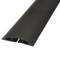 -- Light Duty Floor Cable Cover, 72" x 2 1/2" x 1/2", Black