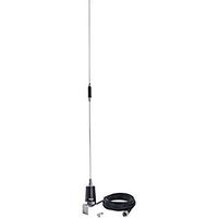 TRAM(R) 10280 144mhz/430mhz Dual-Band Pre-Tuned Amateur Trunk/Hole Mount Antenna, Silver
