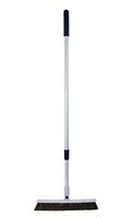 Feather Sweep Fast 'N Easy Incredibly Flexible Push Broom with Telescoping Handle