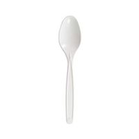 PLA Cornstarch Spoon (Case of 1000), PacknWood - Biodegradable Plastic Silverware (5" Length) 210CVPL845