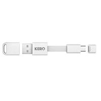 Kero Nomad Authentic Nomad Cable (MCU-W) Micro USB 2.0 A Micro B (White)