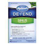 Hyland's Defend Sinus 40 quick-dissolving tablets Homeopathic Remedies