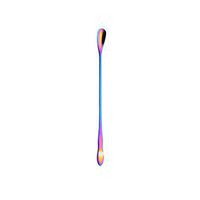 Long Handle Iced Tea Spoon, Coffee Spoon, Ice Cream Spoon, Stainless Steel Cocktail Stirring Spoons (multicolor)
