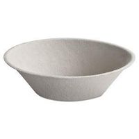 Chinet Savaday Molded Fiber Bowls, 45 Ounces, White, Round