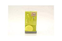Cute Wired EarphoGril Children 3.5mm in Ear Music Earphofor 6 Mp3/4,Yellow with Box