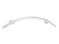 Seachrome Bathroom Grab Bar, 18 inch Stainless Steel Crescent Bar, 1 1/4-Inch Diameter, Handicap Grab Bar, Safety Rail, Satin Stainless