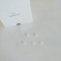 Hearing Amplifier Accessories Domes Earplugs Catheter Tube Replacement Left and Right Dome， Small， 5 Pieces/Pack