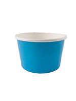 Ice cream paper cups 4 oz (100 PCS BLUE)